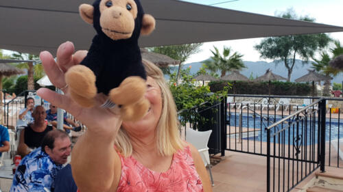 Sue & Kevin the Monkey